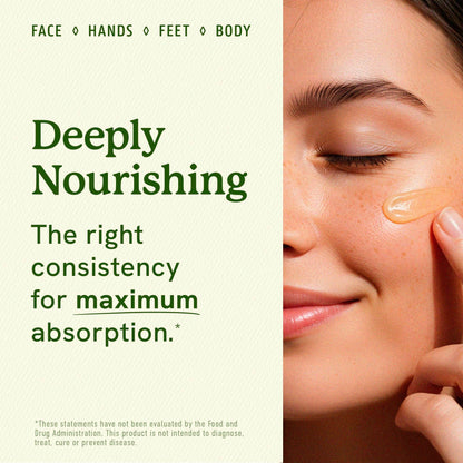 Beef Tallow Honey Balm | Face & Body | With Organic Honey, Beeswax & Olive Oil | Face Moisturizer & Body Balm | Grass Fed Beef Tallow for Skin Support | Paraben, BPA & Cruelty-Free | Unscented, 2 oz