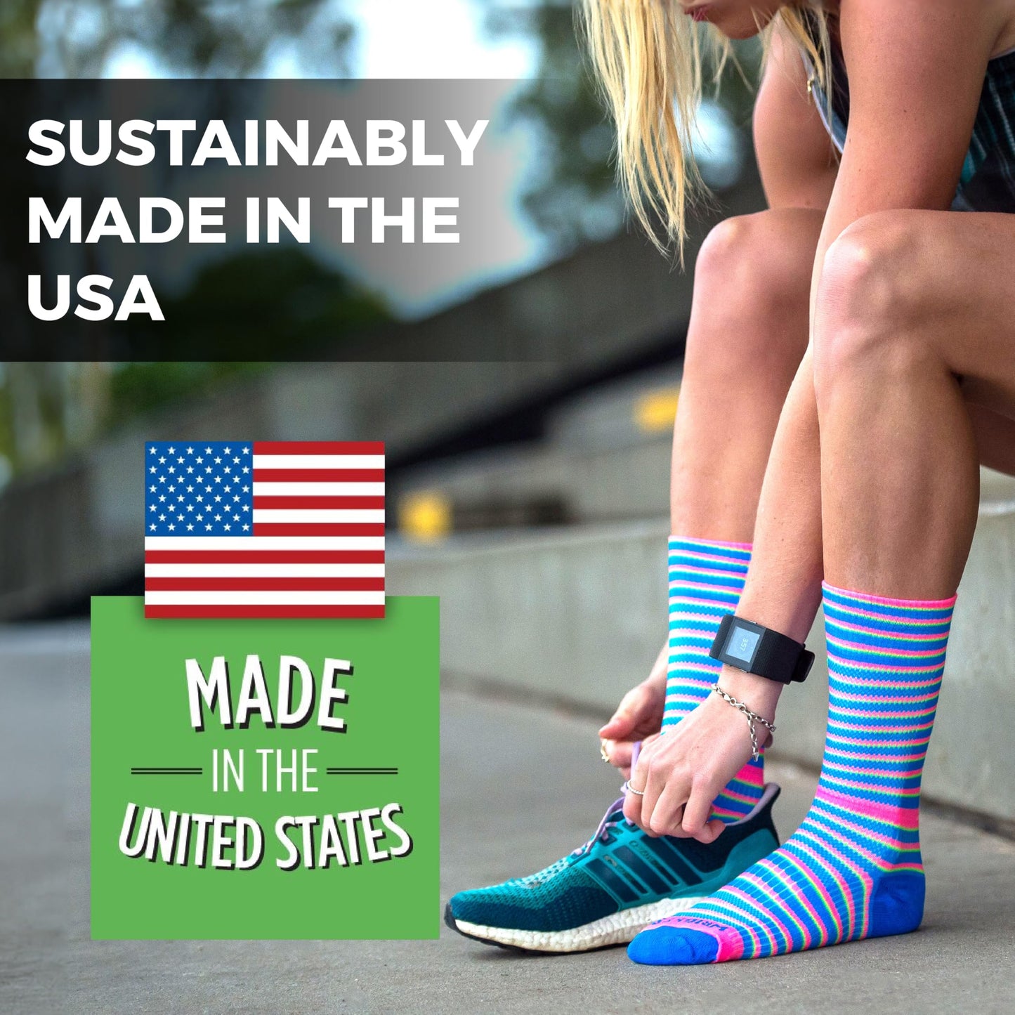 Wrightsock Racer Tab Running Socks for Men and Women - Eco-Friendly, Athletics Socks with our Contoured Foot Design - American Made with Moisture Regulation