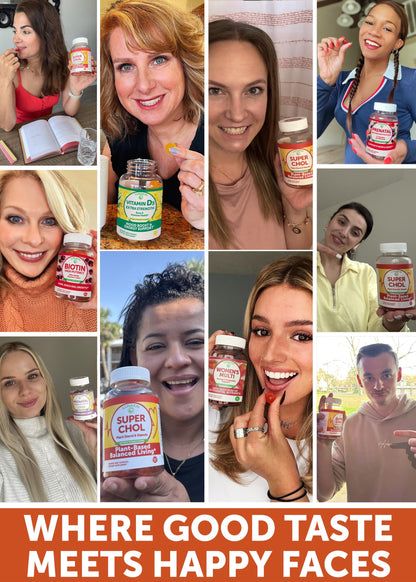 Lunakai USA Made Super Chol Gummies – 1200mg Plant Sterols & Stanols for Natural Cholesterol Support – Non-GMO Phytosterol Supplement, 60ct