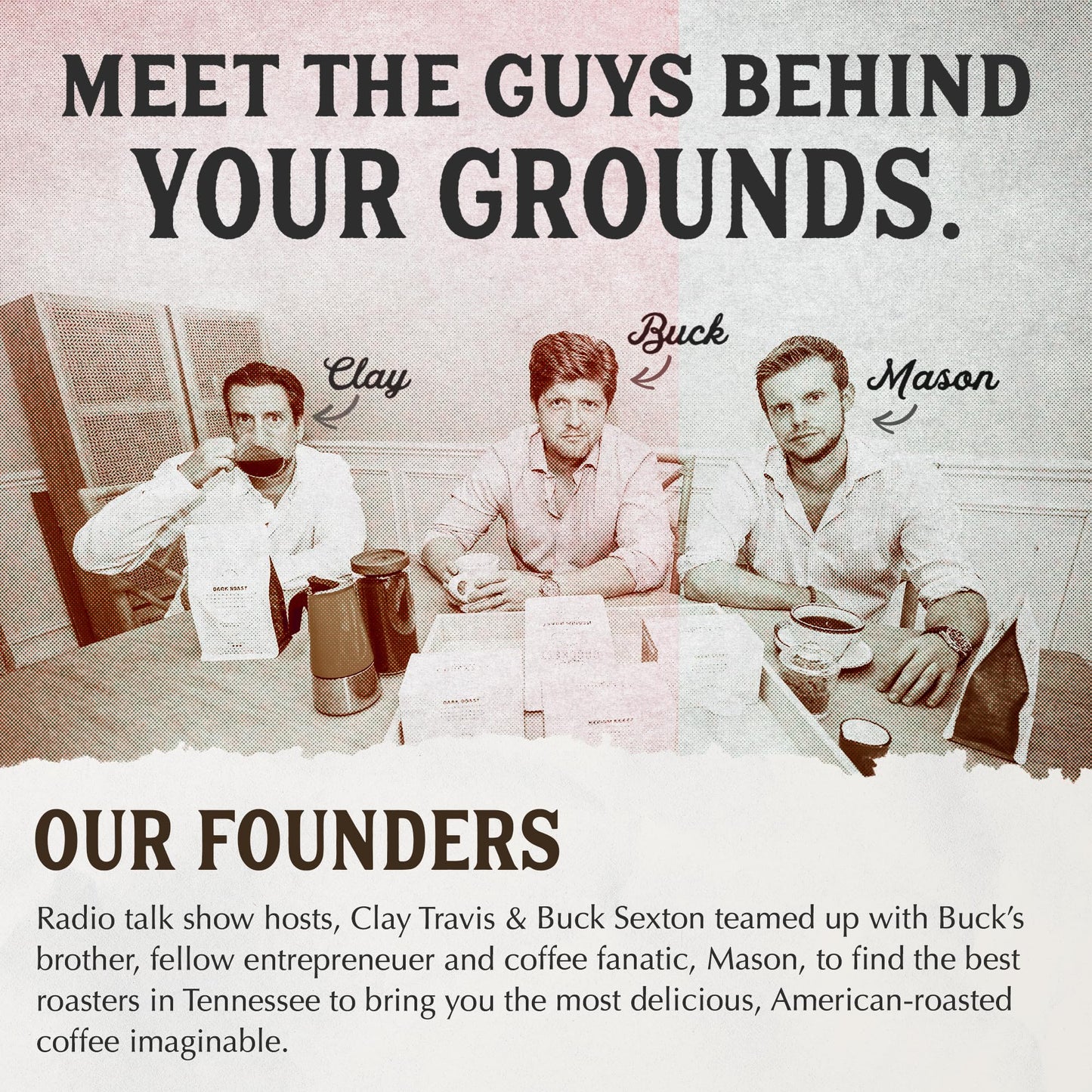 Crockett Whole Bean Coffee – USDA Organic Medium Roast Whole Coffee Beans with Smooth Flavor, Bold Aroma & Clean Finish – Healthy for Focused Energy, All-Day Drive & Guilt-Free Brewing