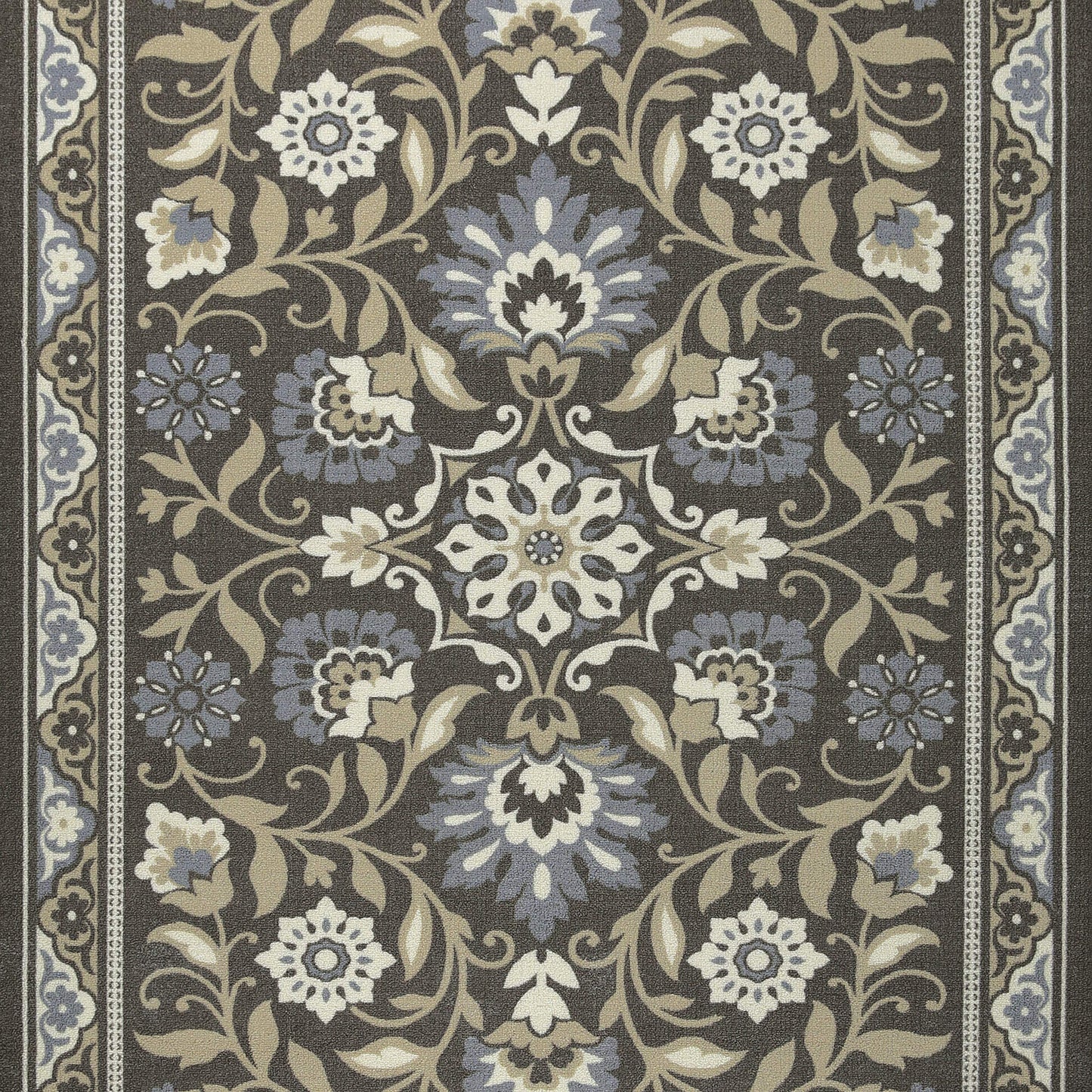 Maples Rugs Florence Runner Rug Non Slip Washable Hallway Entry Carpet [Made in USA]