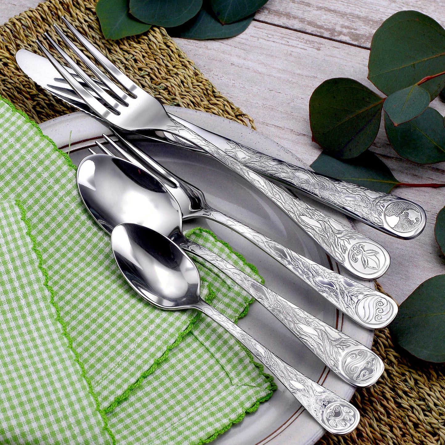 Liberty Tabletop Earth 65pc Set Service For 12 Serving Set Included MADE IN USA