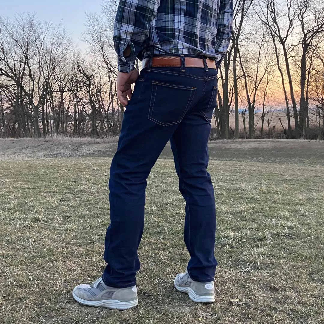 AA Slim Fit Jean - Dark Stonewash All American Clothing Co.