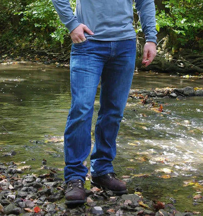 AA1873L - Men's Classic Jean - Medium Stonewash - Made in USA All American Clothing Co.