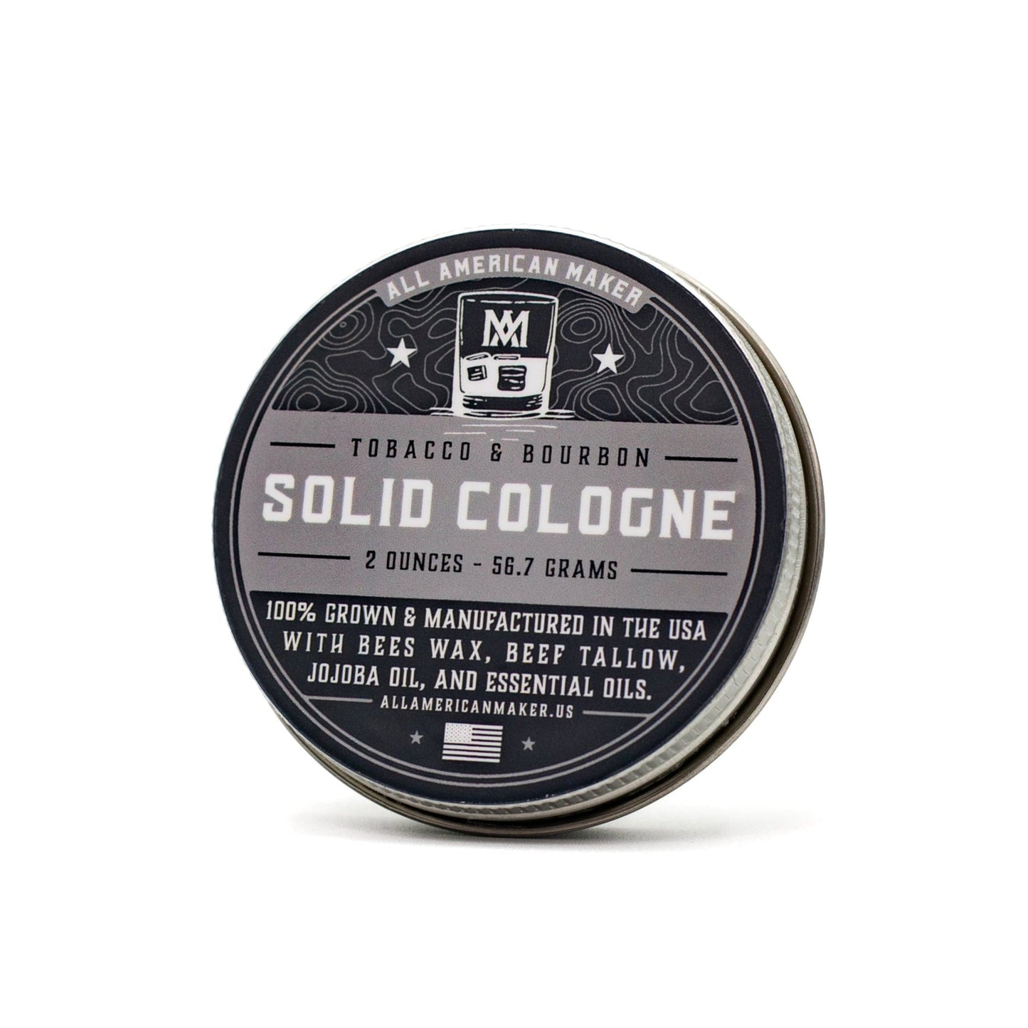 Tobacco & Bourbon : Solid Cologne
