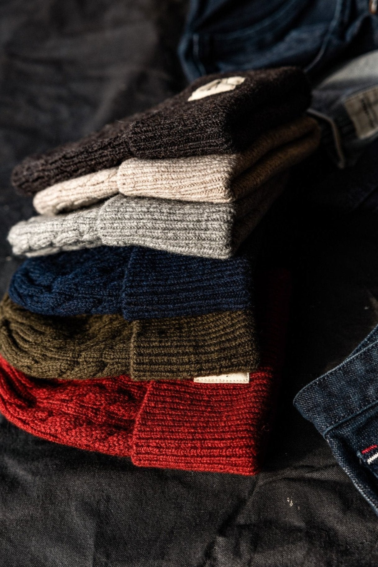 Wool Beanie | 100% American Made - Natural