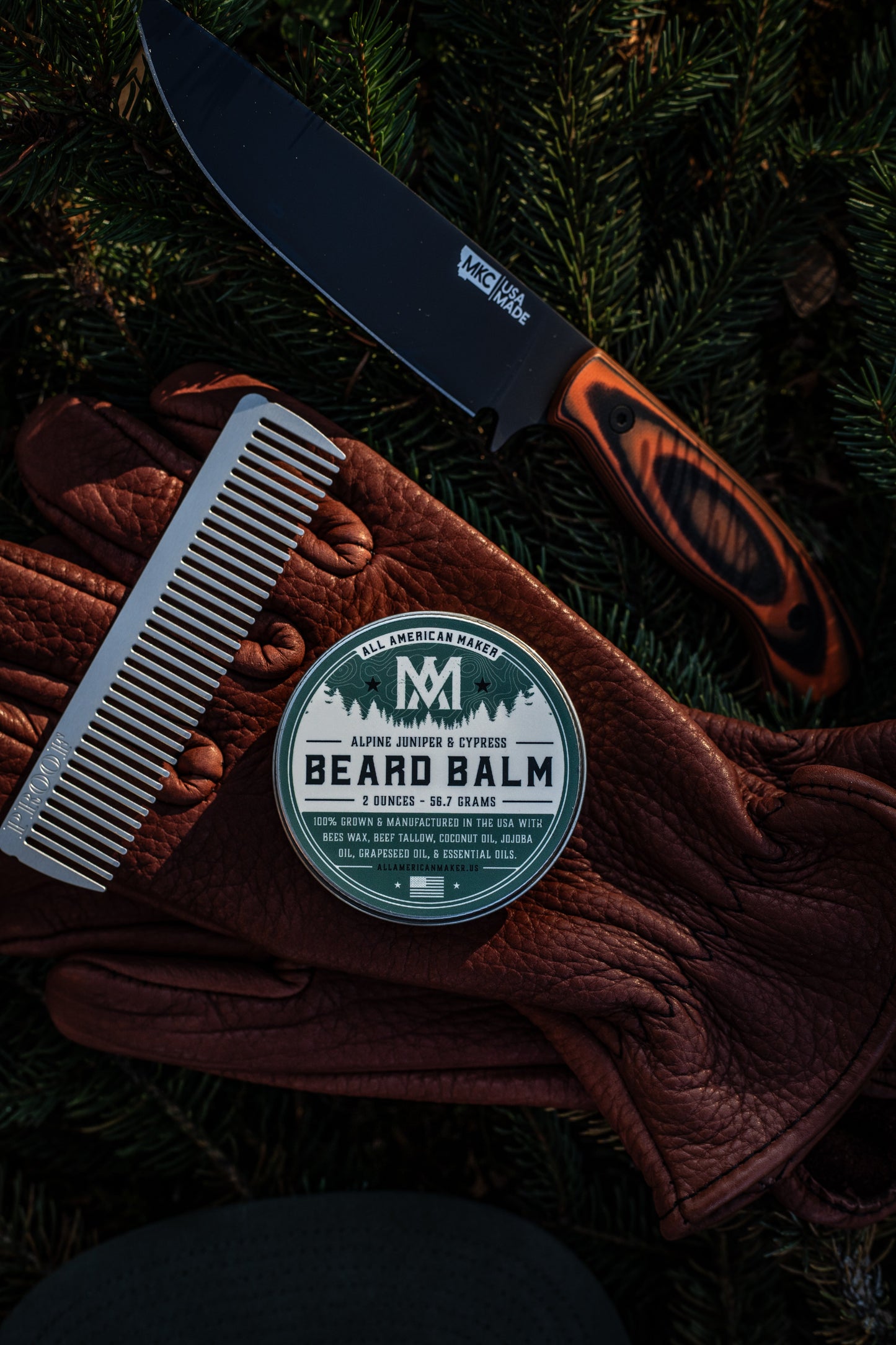 Alpine Juniper & Cypress : Beard Balm
