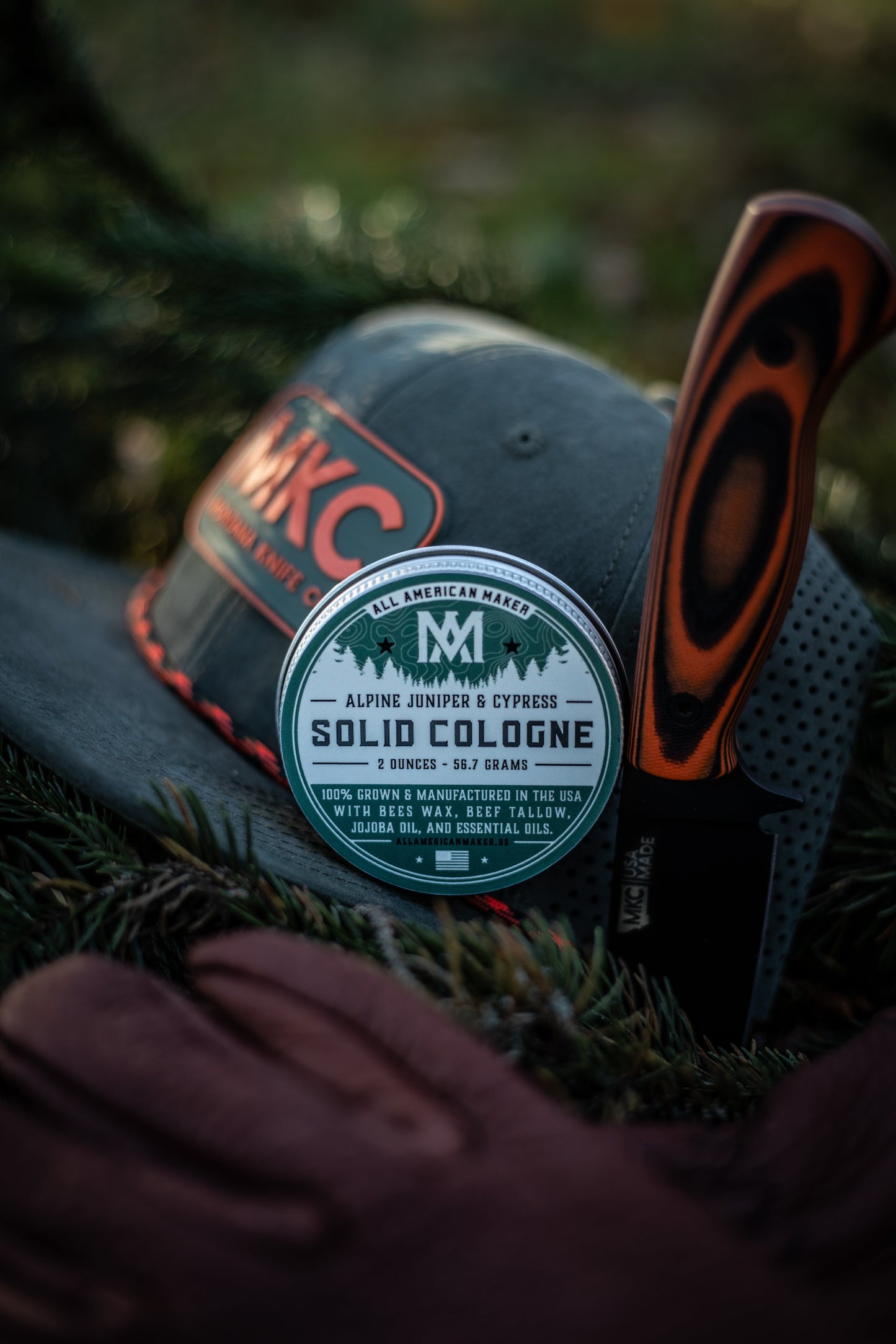Alpine Juniper & Cypress : Solid Cologne
