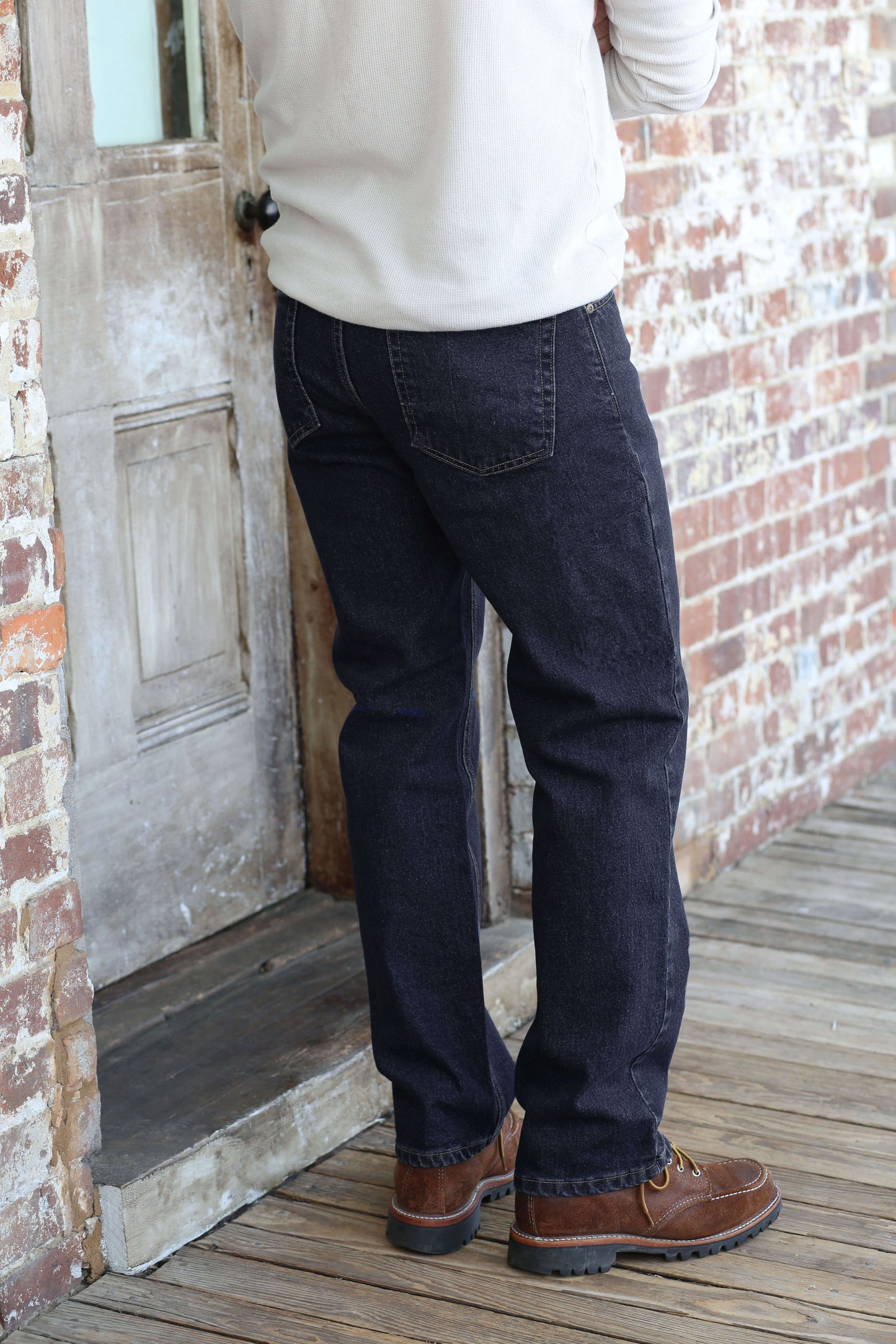 Gusset Slim Fit Jean - Industrial Blue