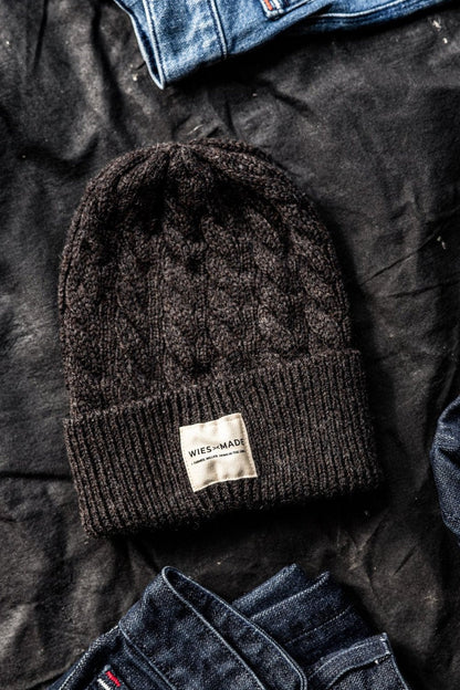Wool Beanie | 100% American Made - Basalt