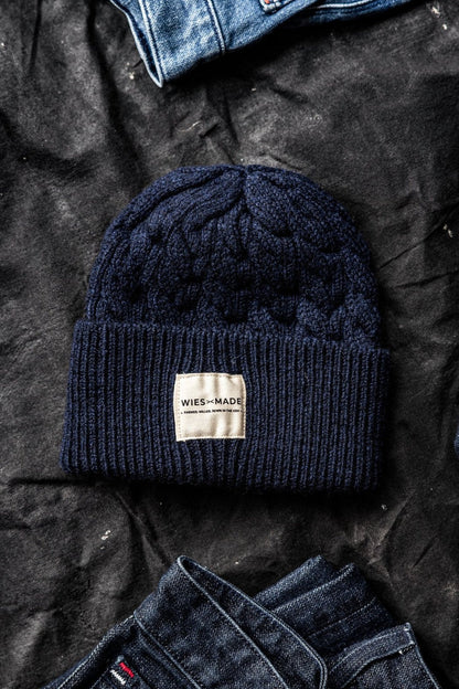 Wool Beanie | 100% American Made - Navy