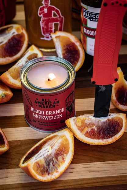 Blood Orange Hefeweizen Candle