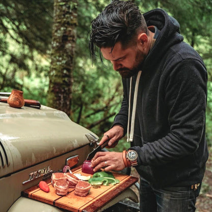 Glory Days Heavyweight Black Fleece Pullover Hoodie