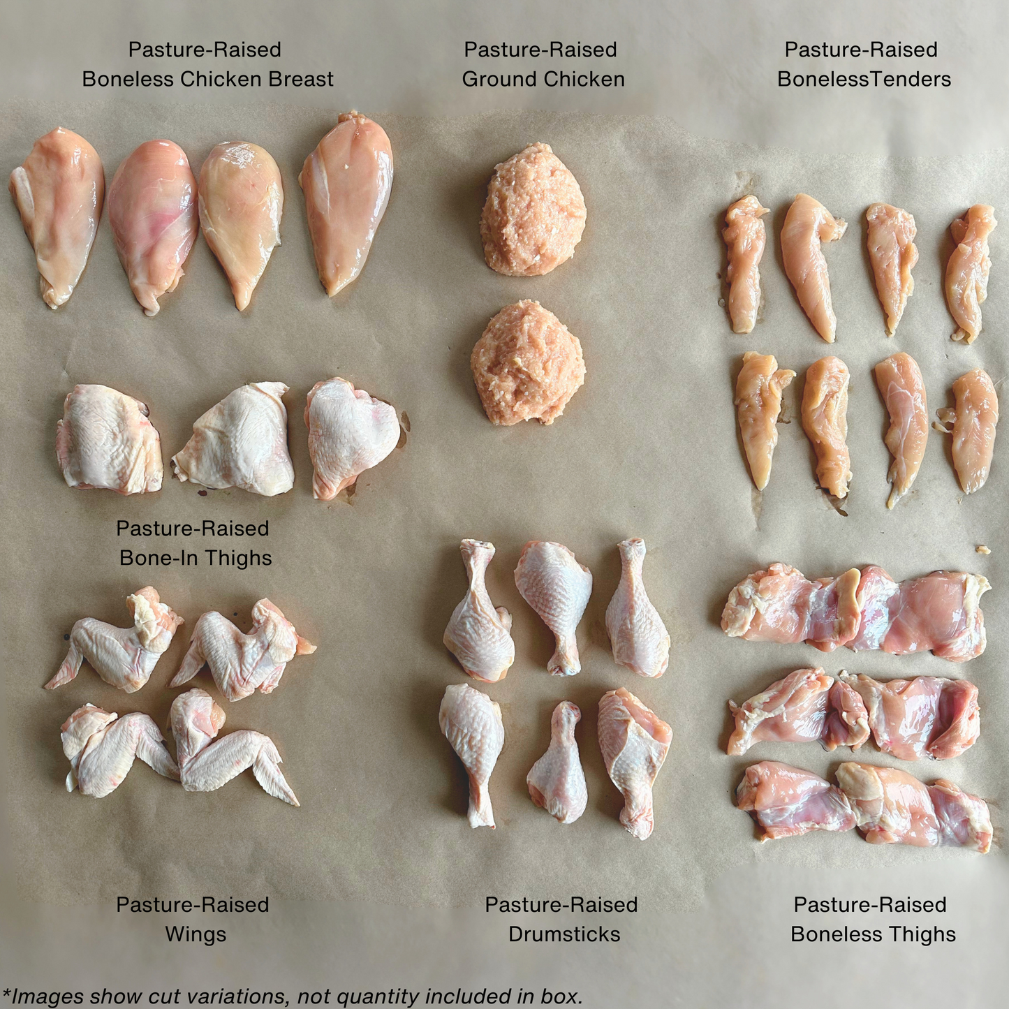 Pastured Chicken Box, 26 lb