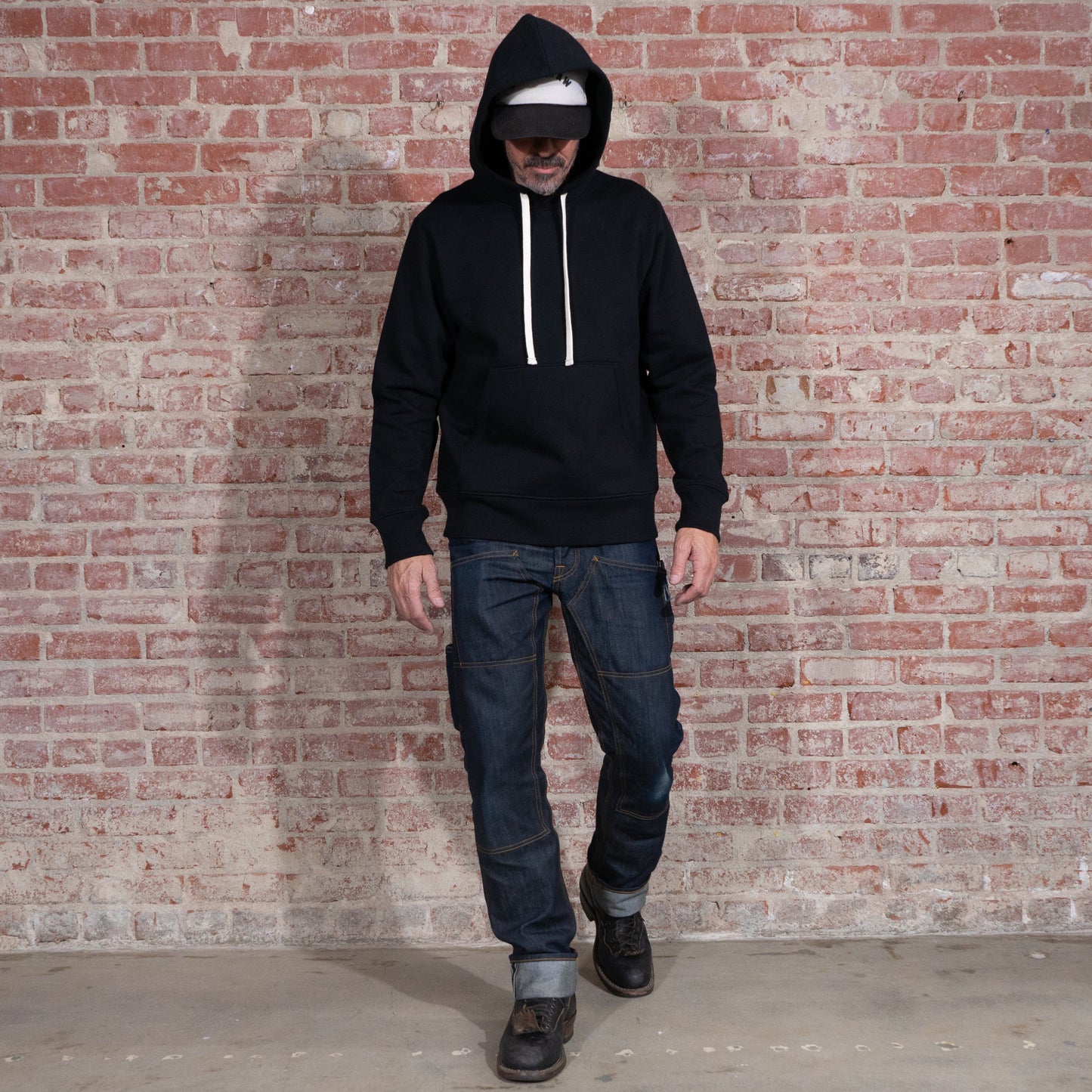 Glory Days Heavyweight Black Fleece Pullover Hoodie