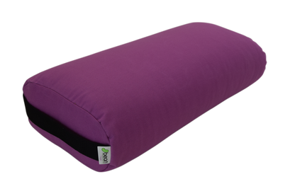 Yoga Bolster - Round Premium Professional Firm Studio Quality for Enhanced Yoga Practice