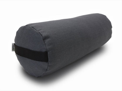 Hemp Yoga Bolster Rectangle Round Pranayama - Professional Studio Quality