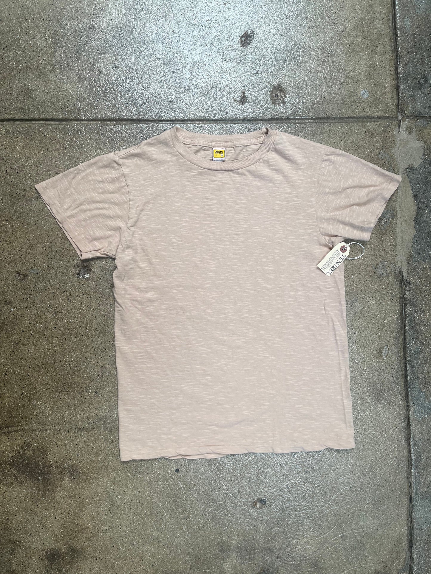 Short Sleeve Rolled Tee Smokey Beige