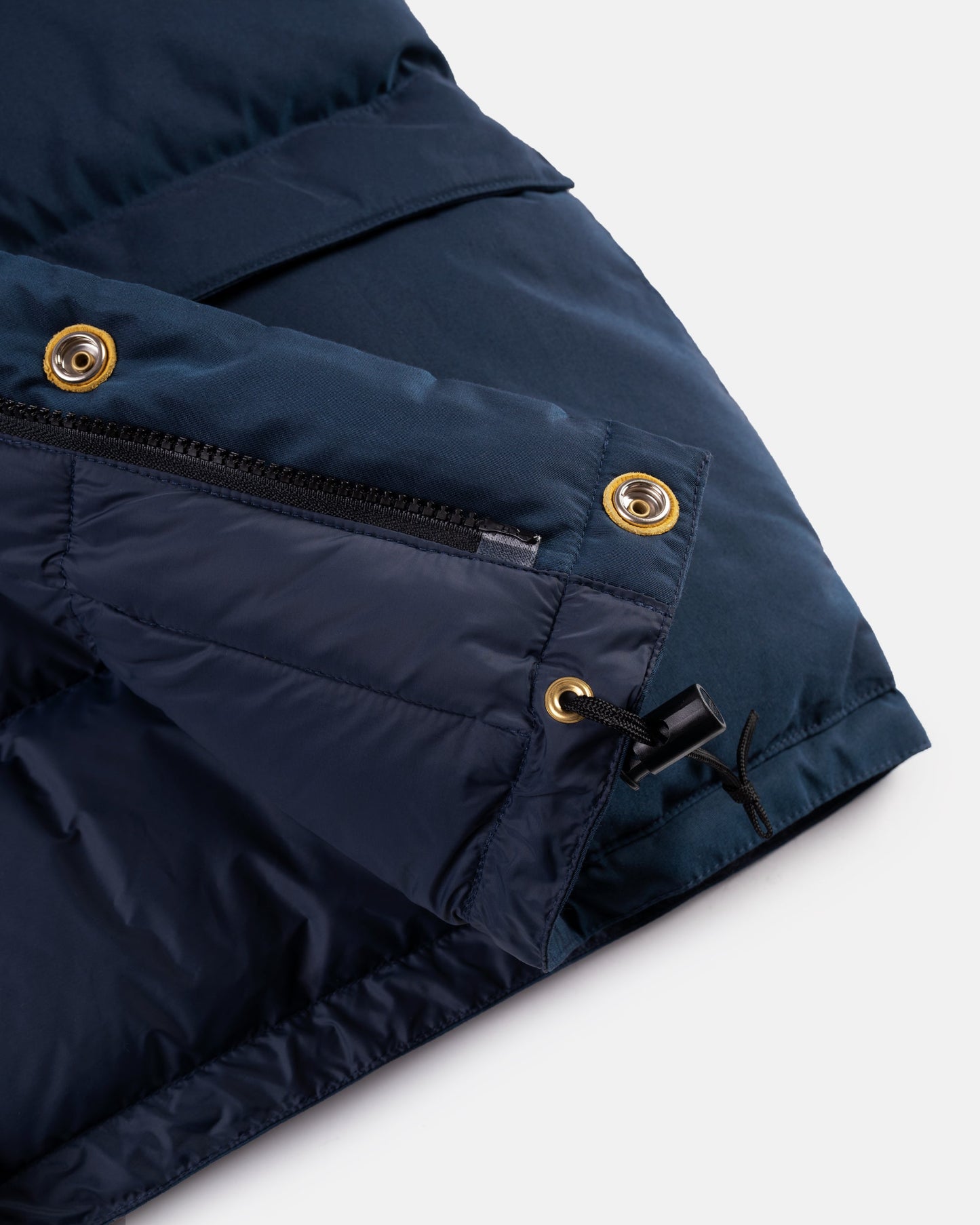 Made-in-USA Navy Crescent Down Works Classico Parka