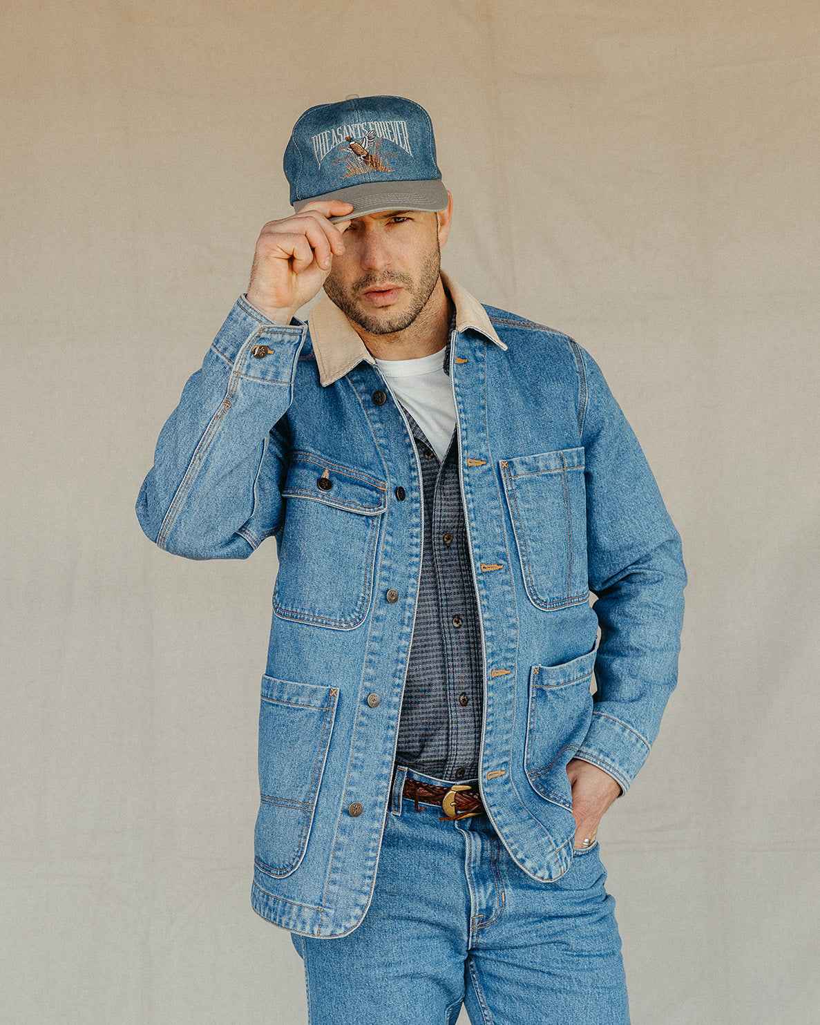 Field Coat - Light Wash