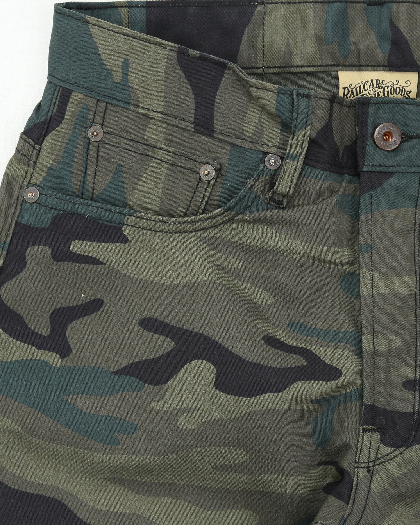 Rebels Men's Army Camo Twill