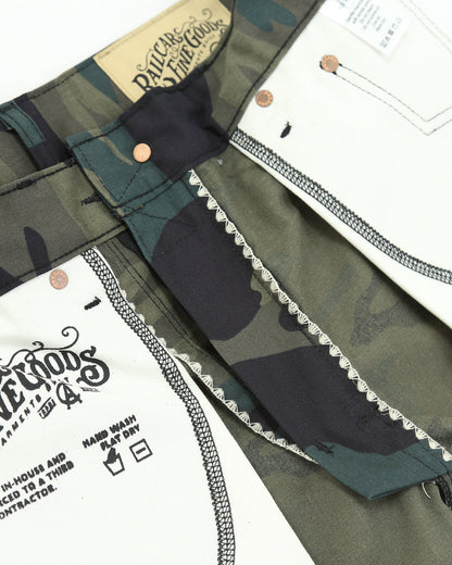 Rebels Men's Army Camo Twill