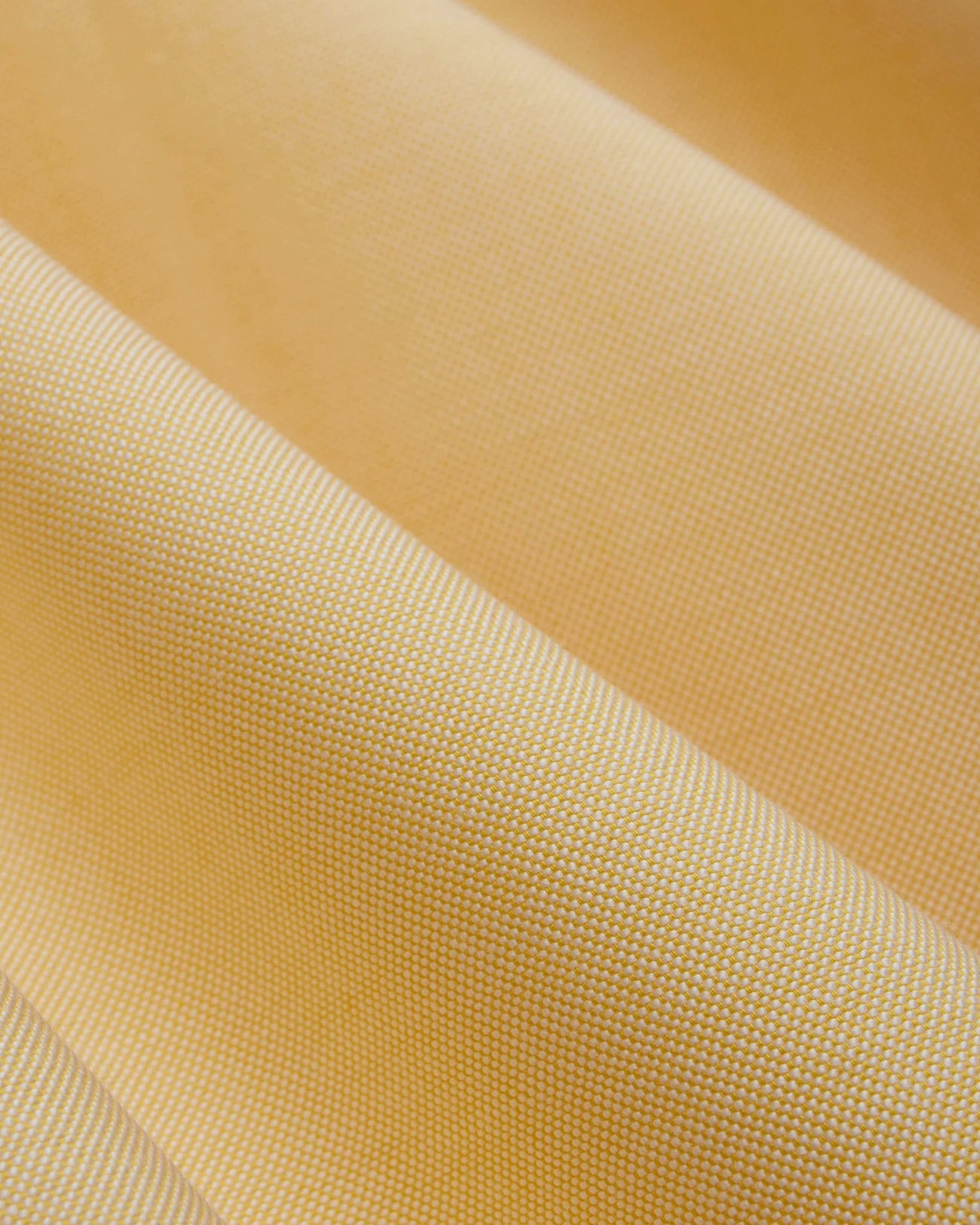 Made-in-USA Flap Pocket Vintage Yellow Oxford Cloth Button Down Shirt - Classic Fit