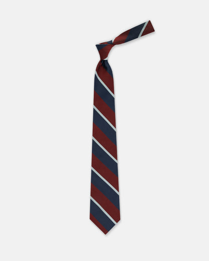 Made-in-USA Royal Air Force Striped Regimental Repp Tie