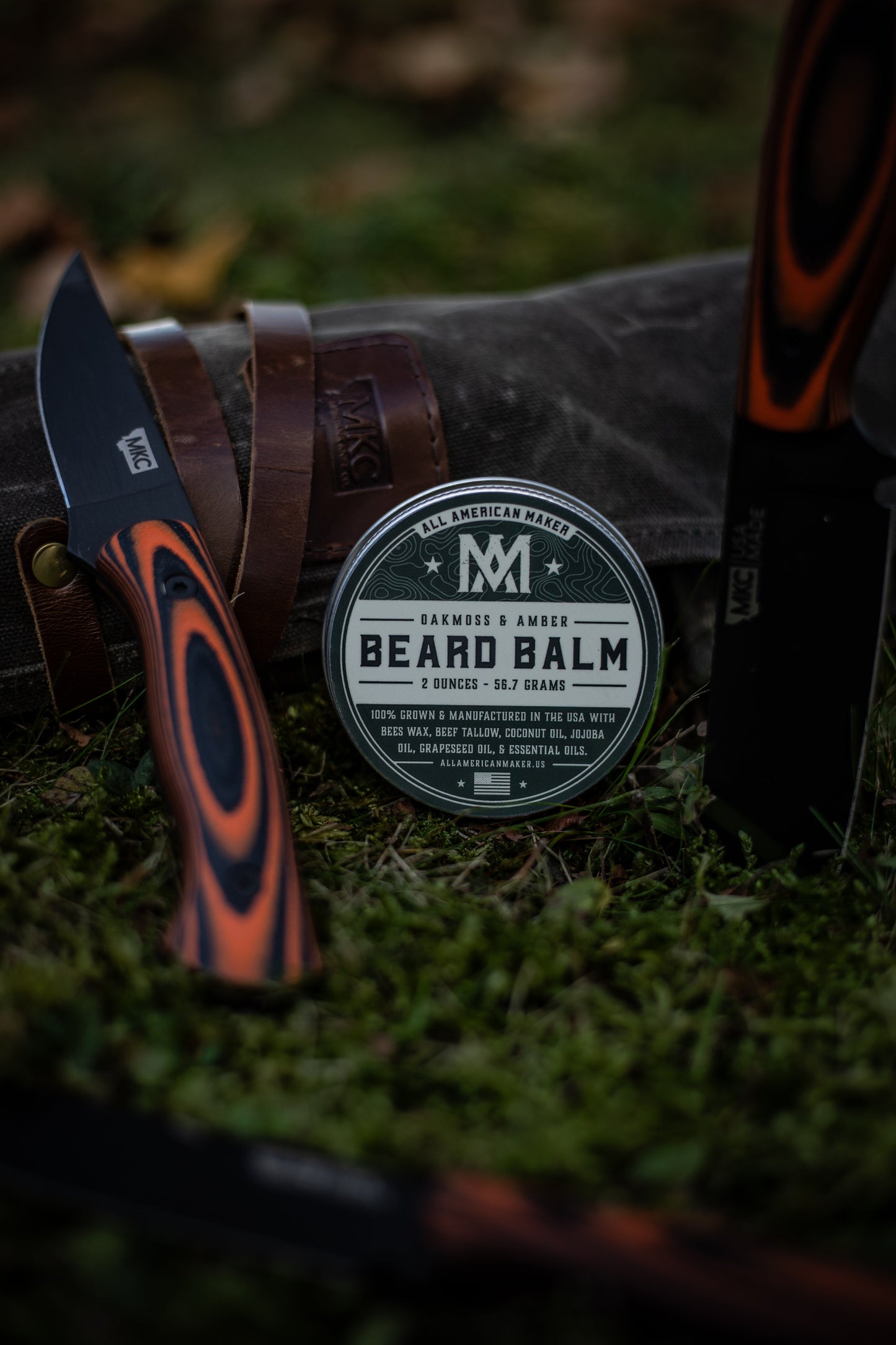 Oakmoss & Amber : Beard Balm