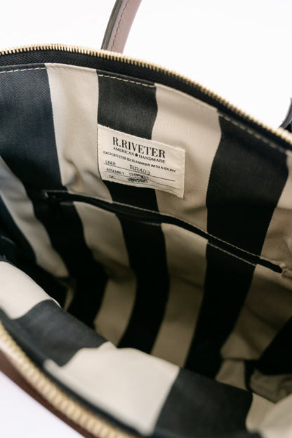 Otto | Fatigue Nylon + Brown Leather