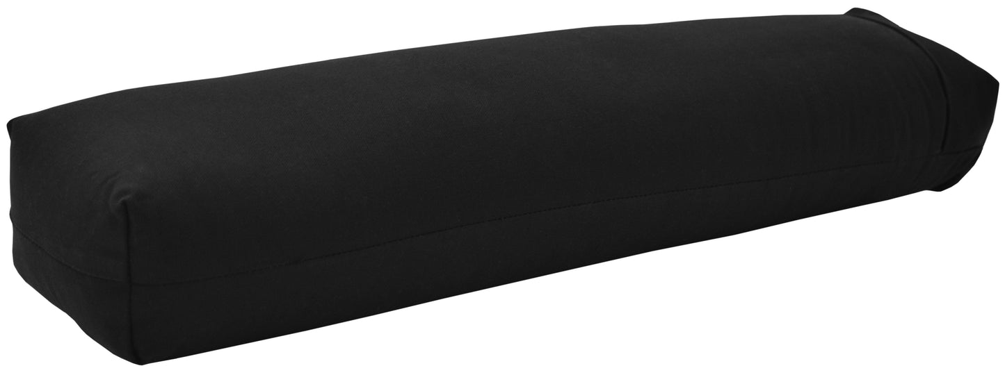 Yoga Bolster - Round Premium Professional Firm Studio Quality for Enhanced Yoga Practice