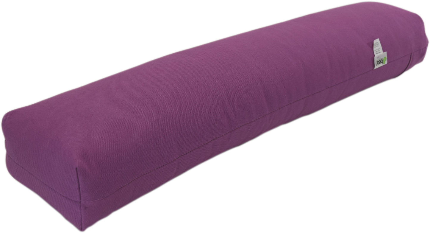 Yoga Bolster - Round Premium Professional Firm Studio Quality for Enhanced Yoga Practice