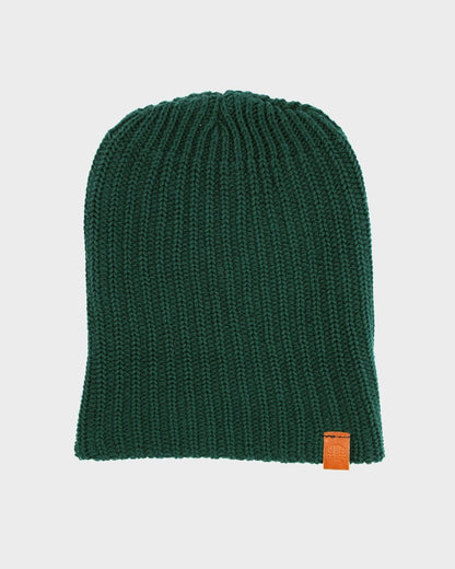 Kiriko Original Knit Cap, Forest Green, 9"
