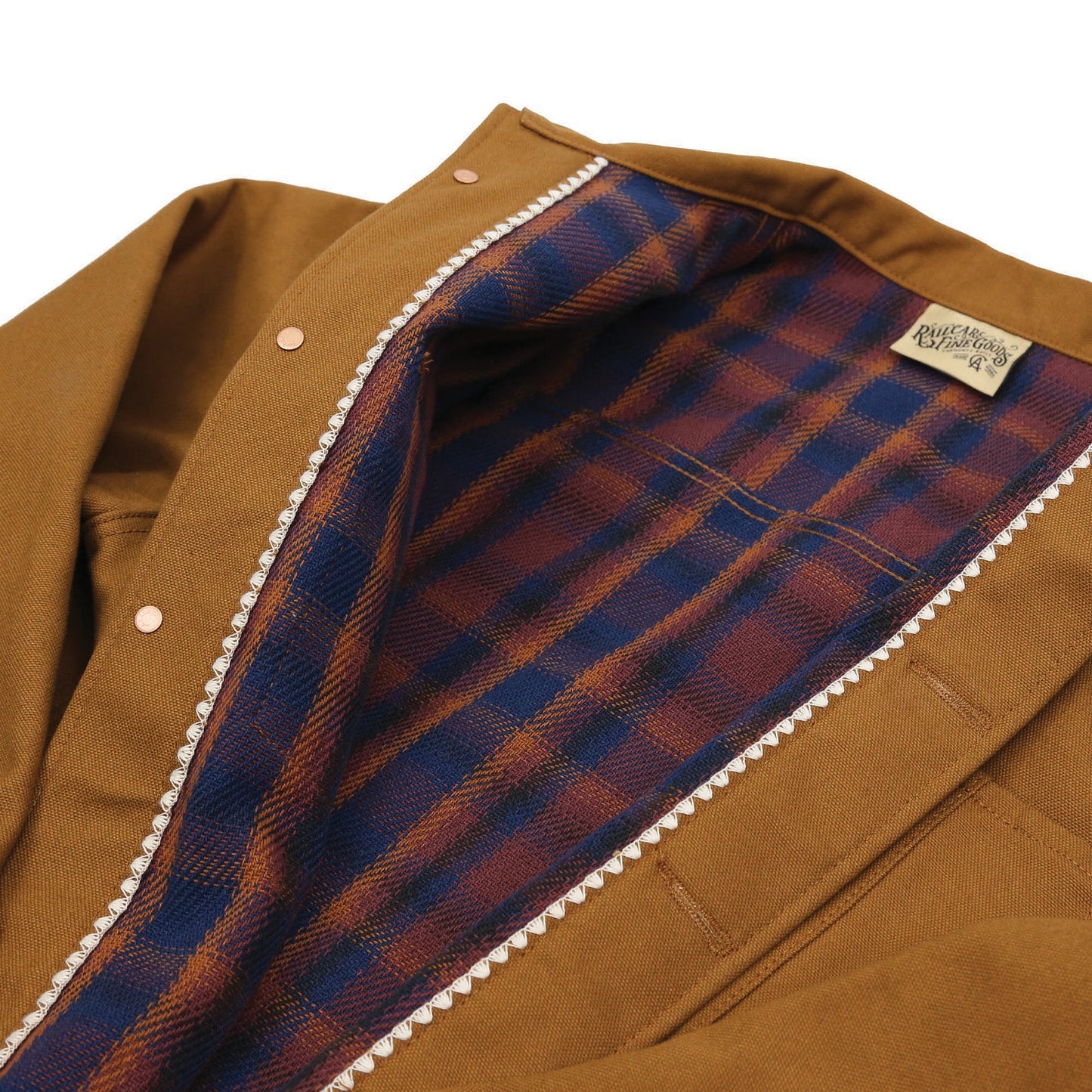 Chore Coat 12oz Duck Baja Maroon Blanket Lined