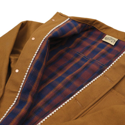 Chore Coat 12oz Duck Baja Maroon Blanket Lined