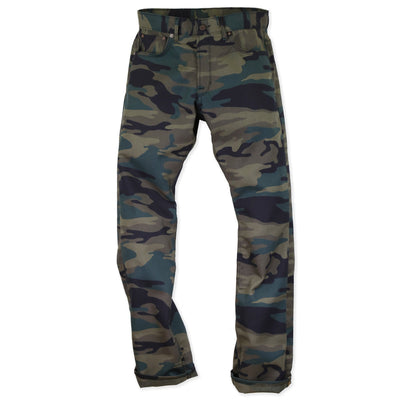 Spikes Men's Army Camo Twill