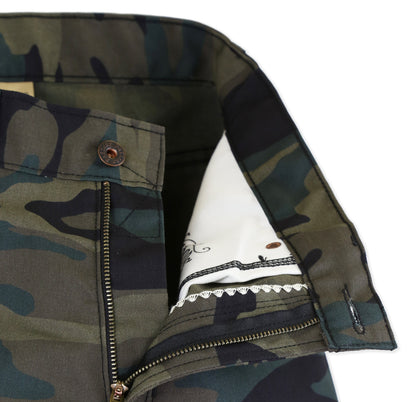 Spikes Men's Army Camo Twill