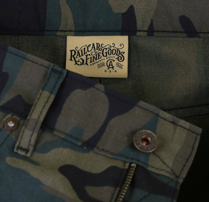 Spikes Men's Army Camo Twill