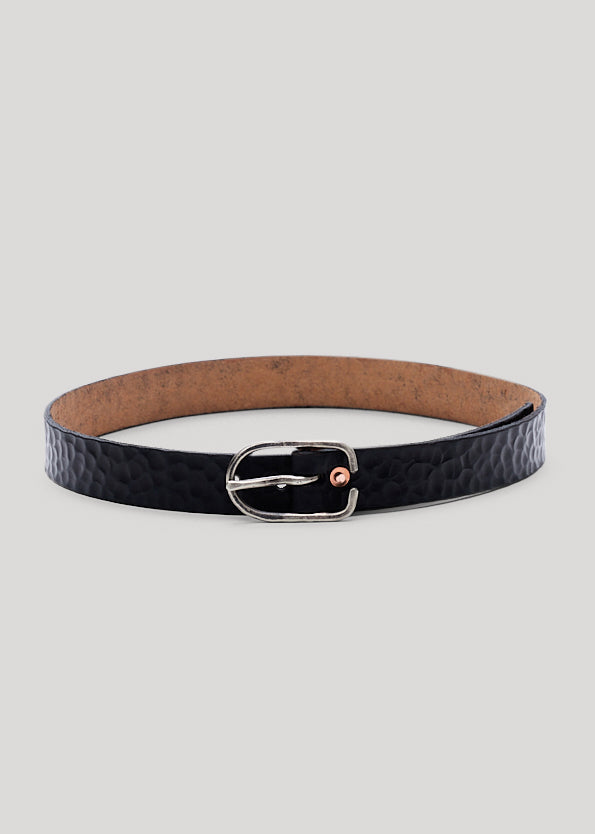Billy Made For Friends - Black Dinged Belt