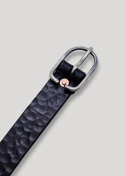 Billy Made For Friends - Black Dinged Belt