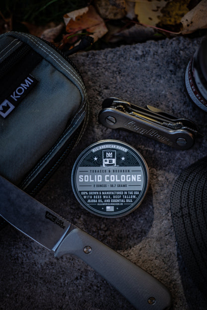 Tobacco & Bourbon : Solid Cologne