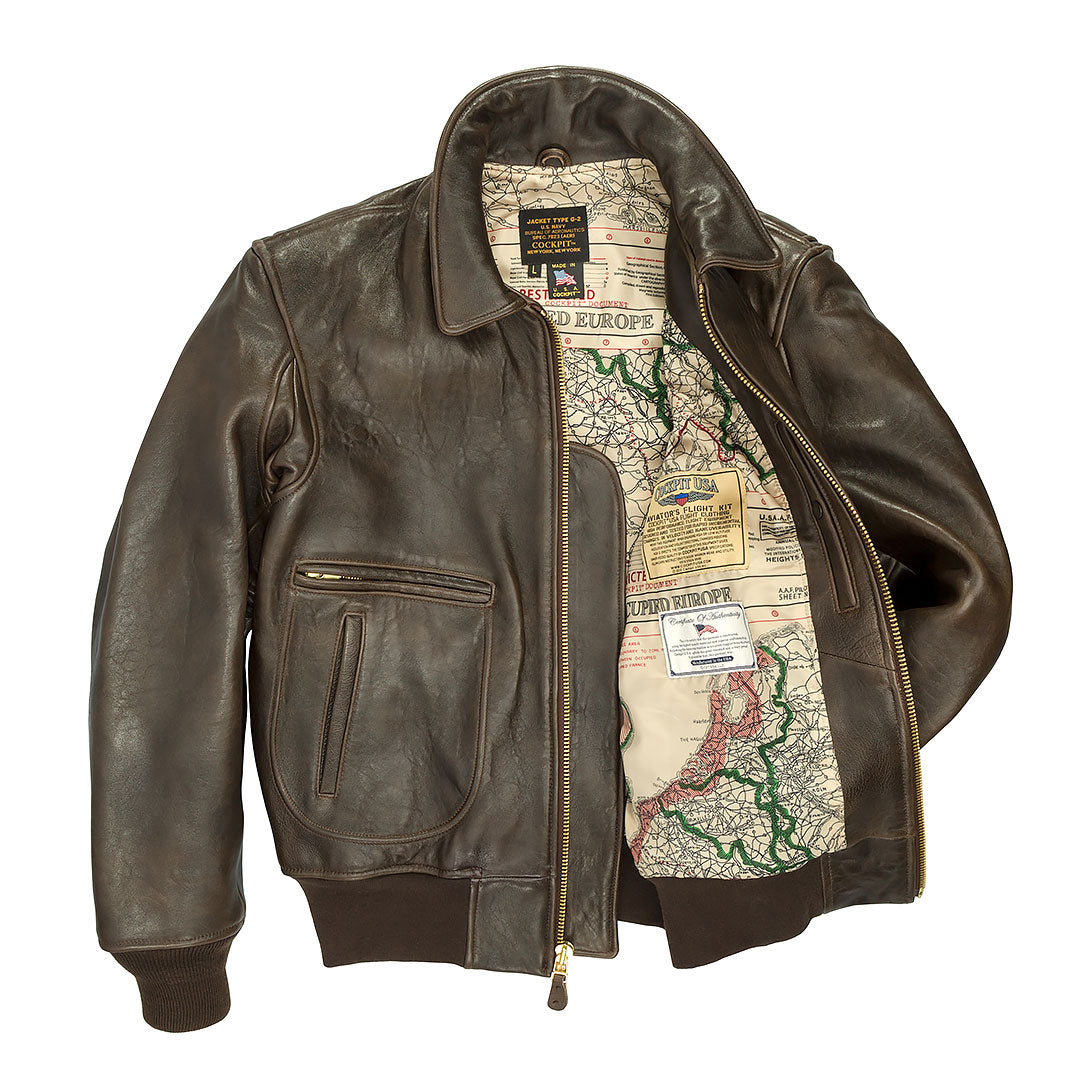 The Mod Raiders™ Jacket in Brown Z2129AL (Long) – USA Products Only