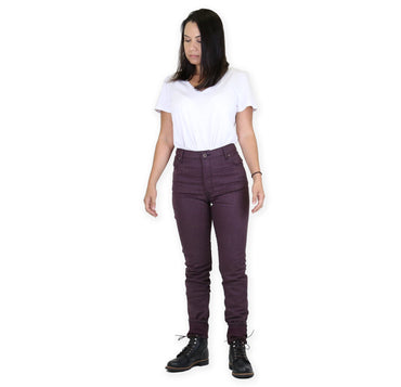 Vixen Plum Medium High Waist Skinny