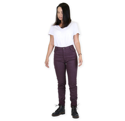 Vixen Plum Medium High Waist Skinny