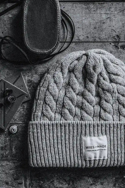 Wool Beanie | 100% American Made - Olive