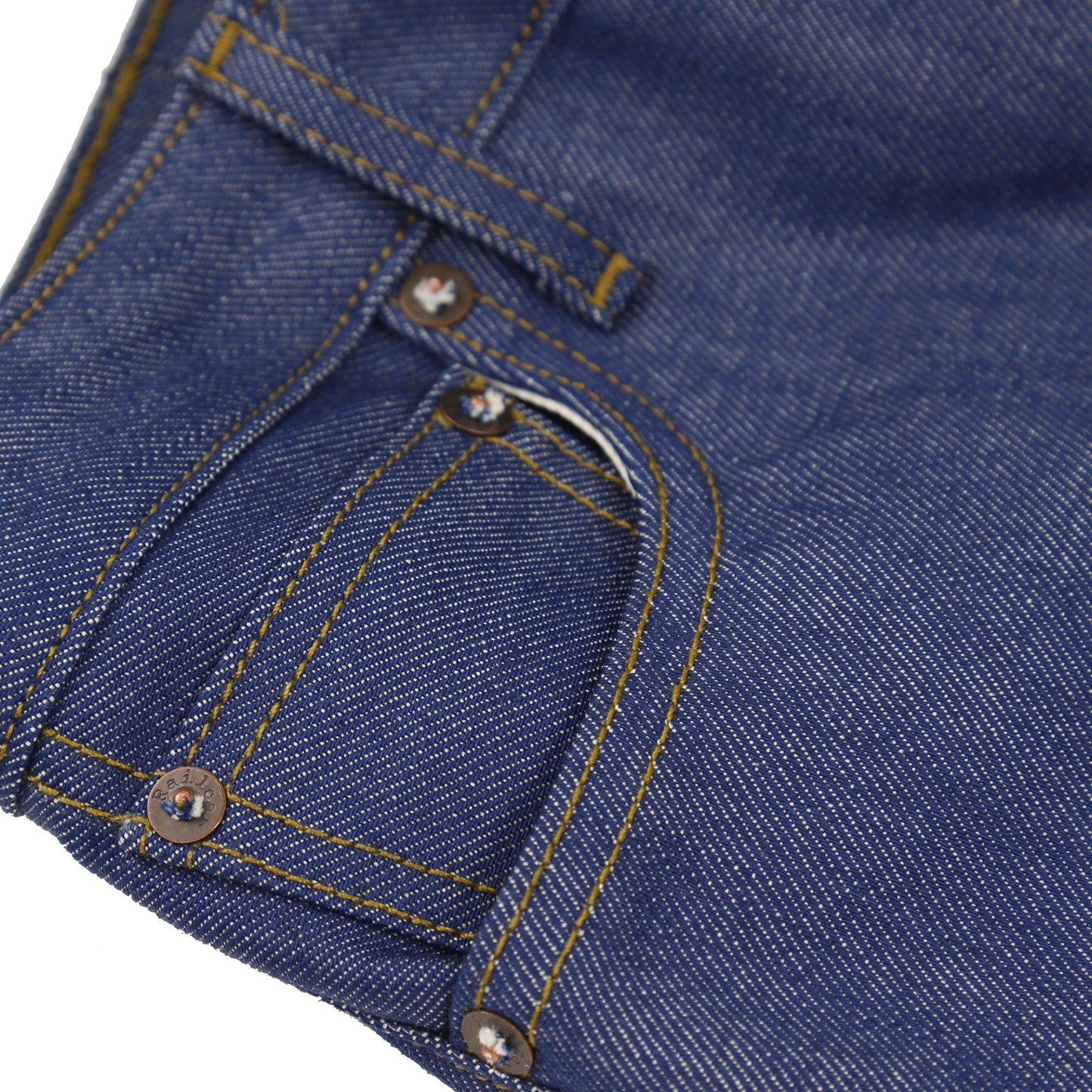 Drifter X089 Indigo Medium High Waist Straight Leg