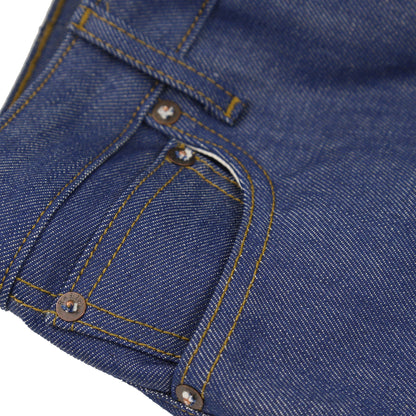 Drifter X089 Indigo Medium High Waist Straight Leg