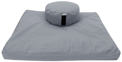 Zafu + Zabuton Meditation Cushion Set - Cotton ..Made in USA