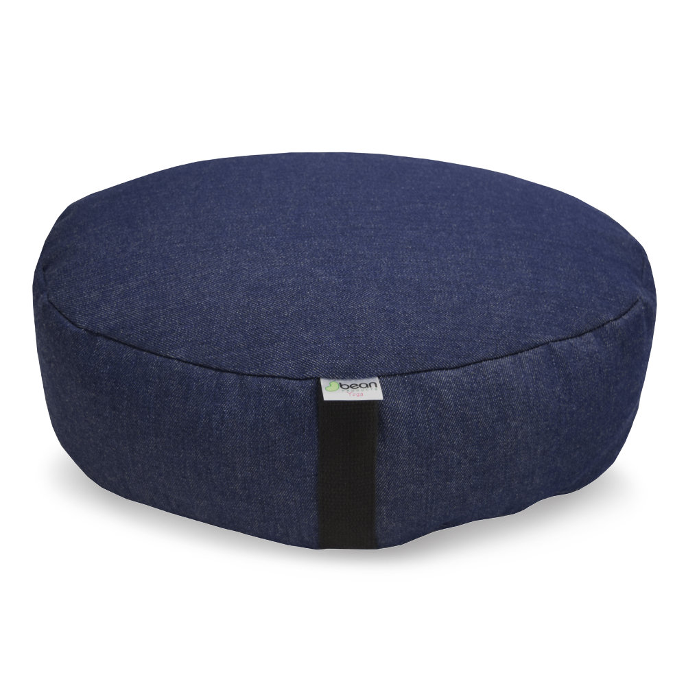 Zafu Meditation Cushion - Cotton & Buckwheat Hulls