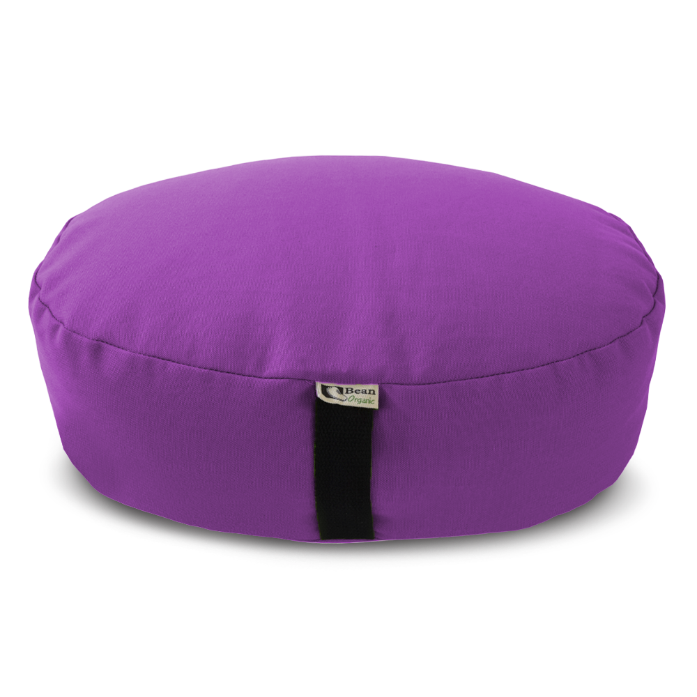 Zafu Meditation Cushion - Cotton & Buckwheat Hulls